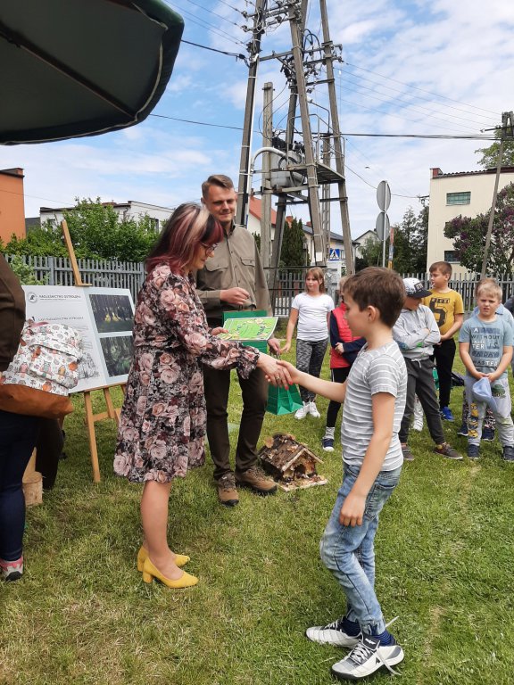 Dzień Dziecka z Nadleśnictwem Ostrołęka w Szkole Podstawowej w Rzekuniu [07.06.2021] - zdjęcie #41 - eOstroleka.pl