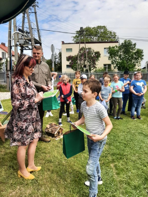 Dzień Dziecka z Nadleśnictwem Ostrołęka w Szkole Podstawowej w Rzekuniu [07.06.2021] - zdjęcie #40 - eOstroleka.pl
