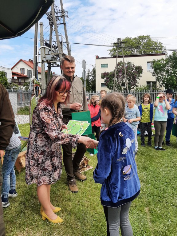 Dzień Dziecka z Nadleśnictwem Ostrołęka w Szkole Podstawowej w Rzekuniu [07.06.2021] - zdjęcie #39 - eOstroleka.pl