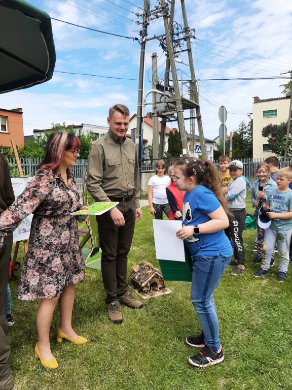 Dzień Dziecka z Nadleśnictwem Ostrołęka w Szkole Podstawowej w Rzekuniu [07.06.2021] - zdjęcie #36 - eOstroleka.pl