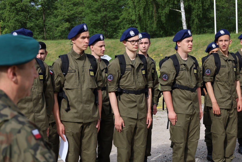 I Pieszy Rajd Kadeta dla klas wojskowych z ostrołęckiej „dwójki” [17.06.2021] - zdjęcie #12 - eOstroleka.pl