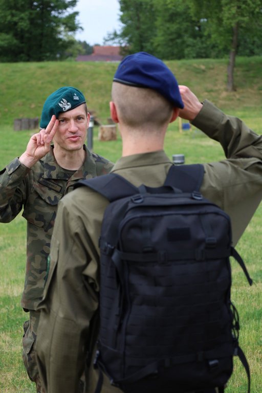 I Pieszy Rajd Kadeta dla klas wojskowych z ostrołęckiej „dwójki” [17.06.2021] - zdjęcie #14 - eOstroleka.pl