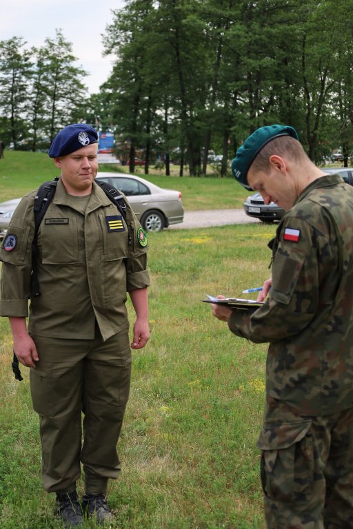 I Pieszy Rajd Kadeta dla klas wojskowych z ostrołęckiej „dwójki” [17.06.2021] - zdjęcie #17 - eOstroleka.pl