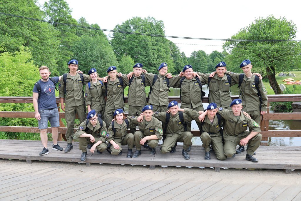 I Pieszy Rajd Kadeta dla klas wojskowych z ostrołęckiej „dwójki” [17.06.2021] - zdjęcie #34 - eOstroleka.pl