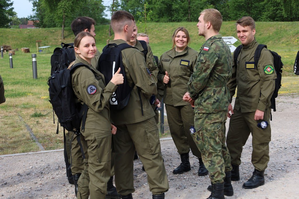 I Pieszy Rajd Kadeta dla klas wojskowych z ostrołęckiej „dwójki” [17.06.2021] - zdjęcie #36 - eOstroleka.pl