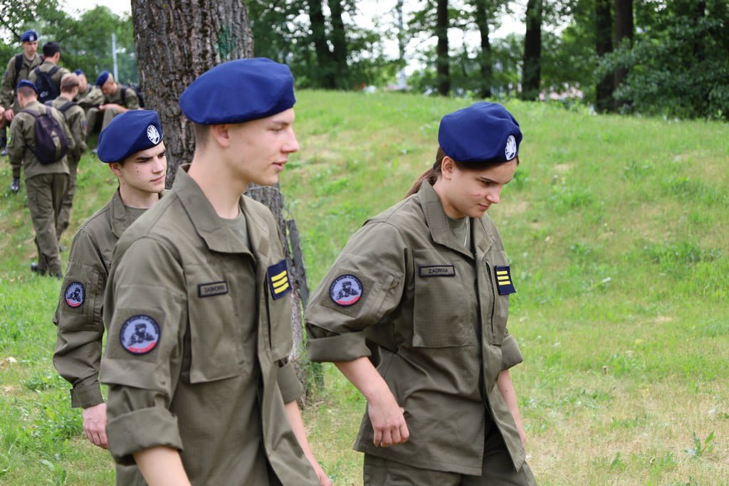 I Pieszy Rajd Kadeta dla klas wojskowych z ostrołęckiej „dwójki” [17.06.2021] - zdjęcie #50 - eOstroleka.pl