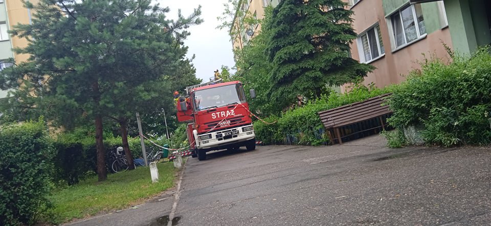 Walka ze skutkami nawałnicy [24.06.2021] - zdjęcie #7 - eOstroleka.pl