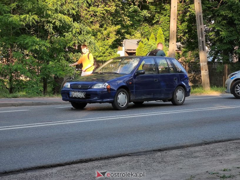 Uwaga kierowcy. Przy wjeździe do Ostrołęki doszło do wypadku. Są ogromne korki [28.06.2021] - zdjęcie #5 - eOstroleka.pl