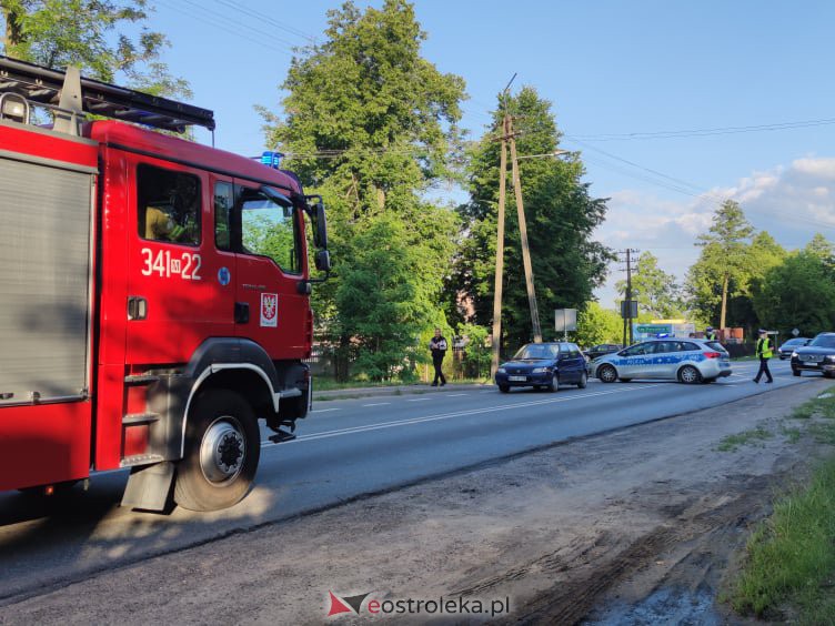 Uwaga kierowcy. Przy wjeździe do Ostrołęki doszło do wypadku. Są ogromne korki [28.06.2021] - zdjęcie #7 - eOstroleka.pl