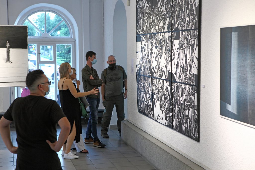 Wystawa „Wspólny mianownik” w Galerii Ostrołęka oficjalnie otwarta [03.07.2021] - zdjęcie #7 - eOstroleka.pl