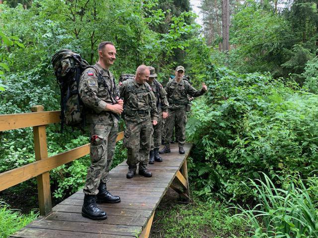 Marsz kondycyjny mazowieckich żołnierzy na Kurpiach [05.07.2021] - zdjęcie #5 - eOstroleka.pl