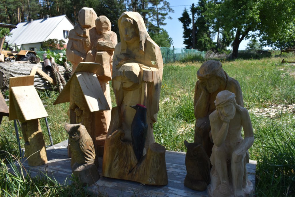 Warsztaty rzeźbiarskie na Kurpiach - zdjęcie #15 - eOstroleka.pl