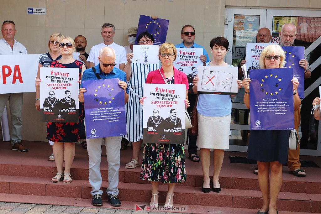 Protest sędziów w Ostrołęce [18.07.2021] - zdjęcie #18 - eOstroleka.pl