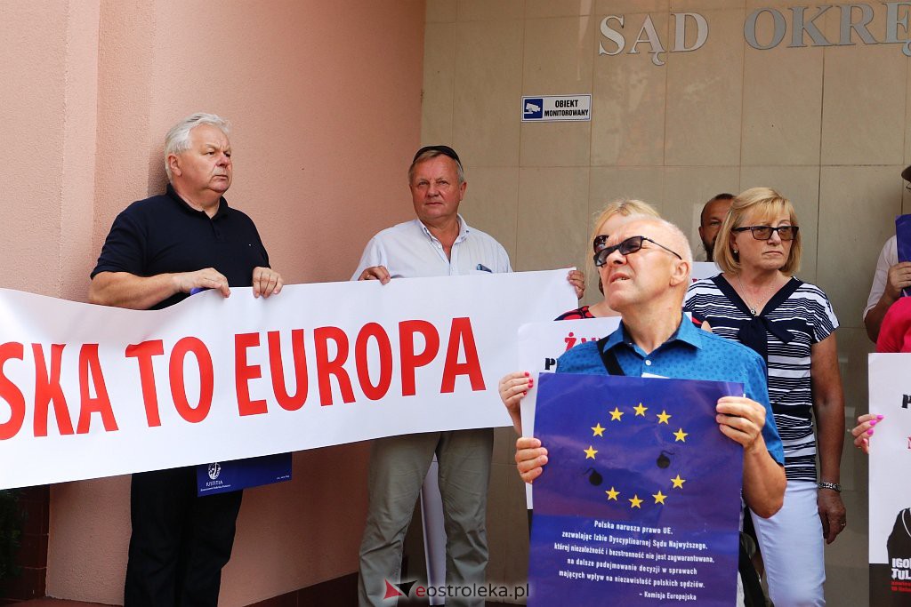 Protest sędziów w Ostrołęce [18.07.2021] - zdjęcie #22 - eOstroleka.pl