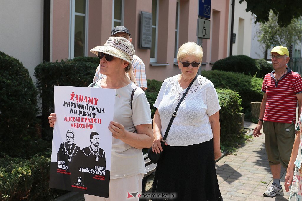 Protest sędziów w Ostrołęce [18.07.2021] - zdjęcie #30 - eOstroleka.pl