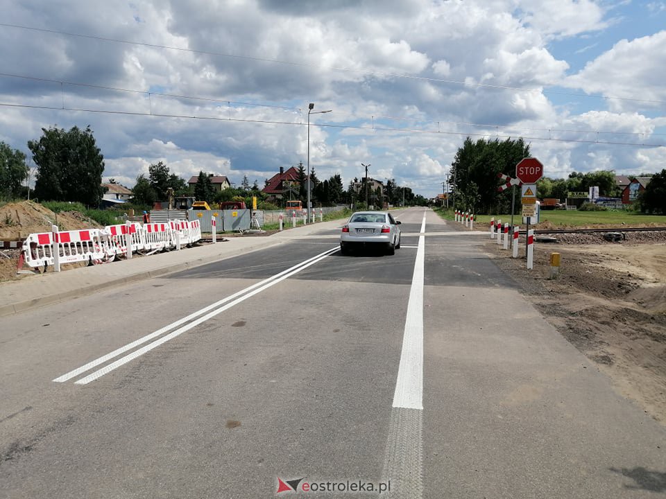 Przejazd kolejowy w Ławach już po przebudowie [20.07.2021] - zdjęcie #5 - eOstroleka.pl