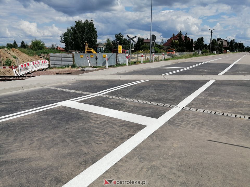 Przejazd kolejowy w Ławach już po przebudowie [20.07.2021] - zdjęcie #8 - eOstroleka.pl
