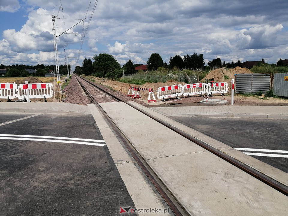 Przejazd kolejowy w Ławach już po przebudowie [20.07.2021] - zdjęcie #12 - eOstroleka.pl