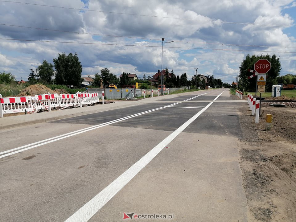 Przejazd kolejowy w Ławach już po przebudowie [20.07.2021] - zdjęcie #13 - eOstroleka.pl