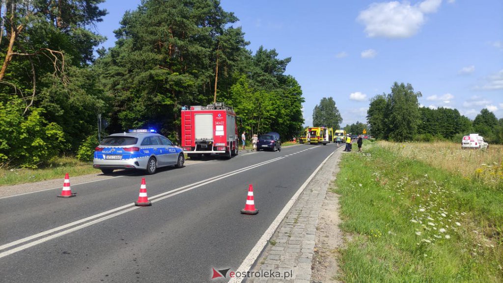 Wypadek na trasie z Ostrołęki na Mazury. Są utrudnienia w ruchu [24.07.2021] - zdjęcie #4 - eOstroleka.pl