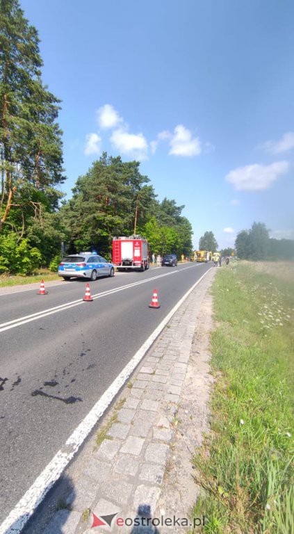 Wypadek na trasie z Ostrołęki na Mazury. Są utrudnienia w ruchu [24.07.2021] - zdjęcie #5 - eOstroleka.pl