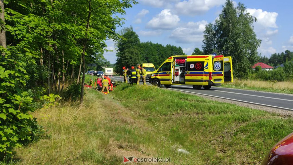 Wypadek na trasie z Ostrołęki na Mazury. Są utrudnienia w ruchu [24.07.2021] - zdjęcie #6 - eOstroleka.pl