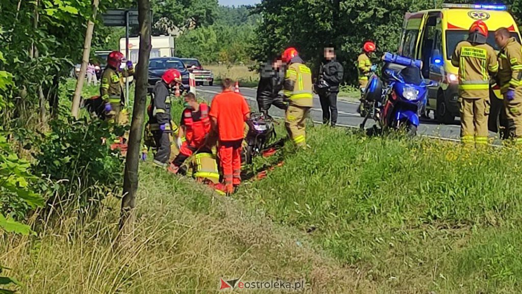 Wypadek na trasie z Ostrołęki na Mazury. Są utrudnienia w ruchu [24.07.2021] - zdjęcie #9 - eOstroleka.pl