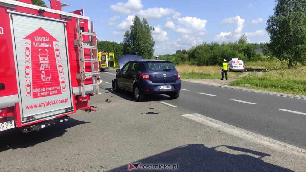 Wypadek na trasie z Ostrołęki na Mazury. Są utrudnienia w ruchu [24.07.2021] - zdjęcie #9 - eOstroleka.pl