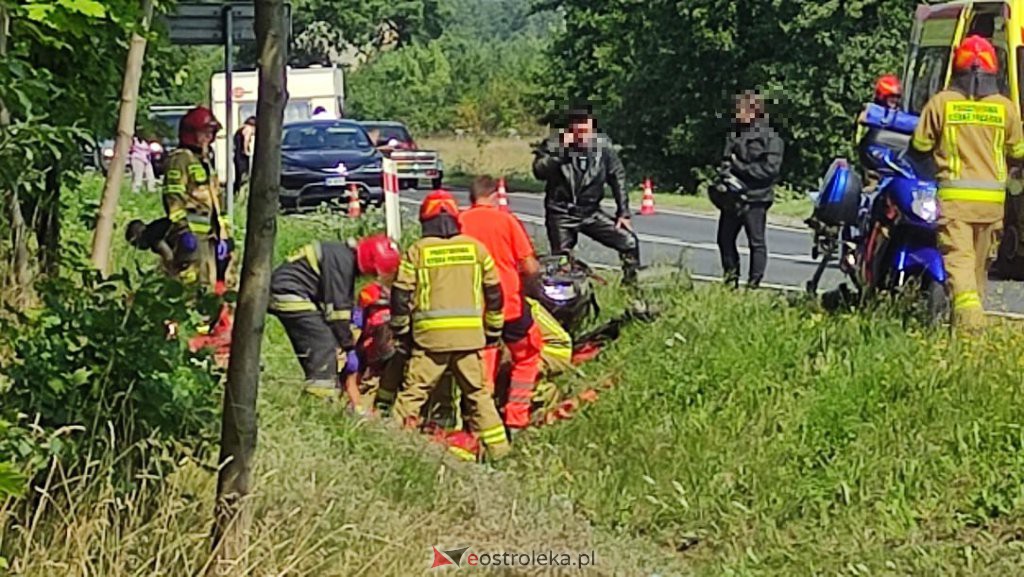 Wypadek na trasie z Ostrołęki na Mazury. Są utrudnienia w ruchu [24.07.2021] - zdjęcie #11 - eOstroleka.pl