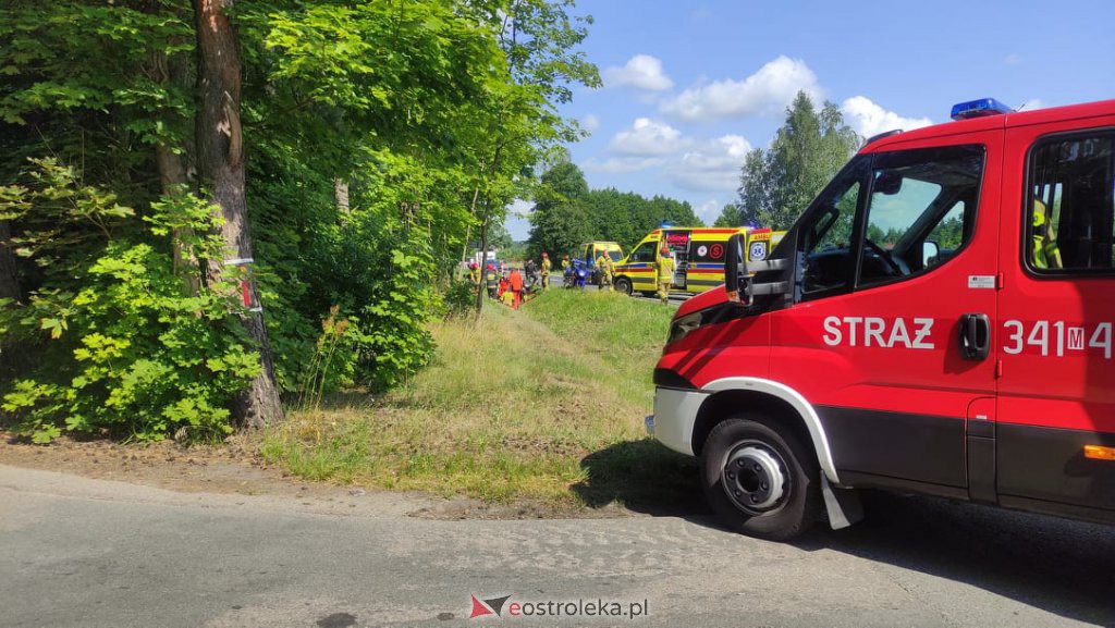 Wypadek na trasie z Ostrołęki na Mazury. Są utrudnienia w ruchu [24.07.2021] - zdjęcie #13 - eOstroleka.pl