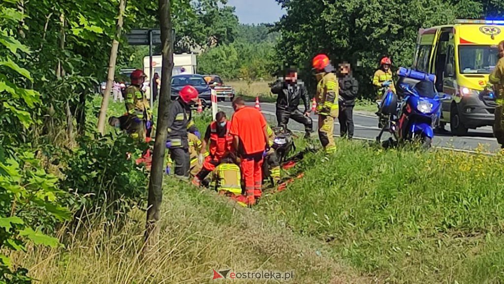 Wypadek na trasie z Ostrołęki na Mazury. Są utrudnienia w ruchu [24.07.2021] - zdjęcie #16 - eOstroleka.pl