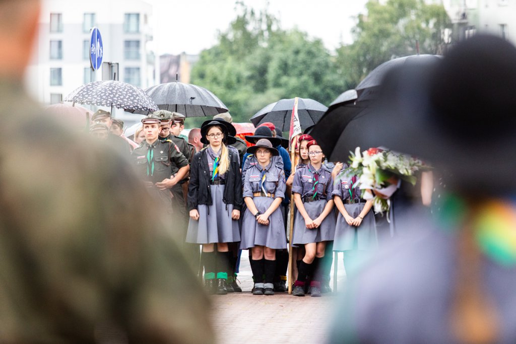 Miejskie uroczystości 77. rocznicy wybuchu Powstania Warszawskiego [01.08.2021] - zdjęcie #36 - eOstroleka.pl