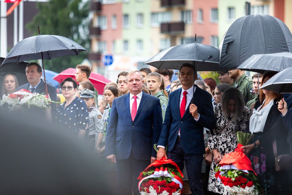 Miejskie uroczystości 77. rocznicy wybuchu Powstania Warszawskiego [01.08.2021] - zdjęcie #34 - eOstroleka.pl