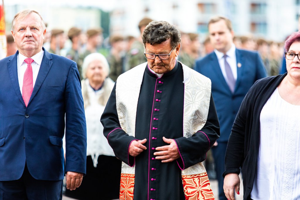 Miejskie uroczystości 77. rocznicy wybuchu Powstania Warszawskiego [01.08.2021] - zdjęcie #23 - eOstroleka.pl