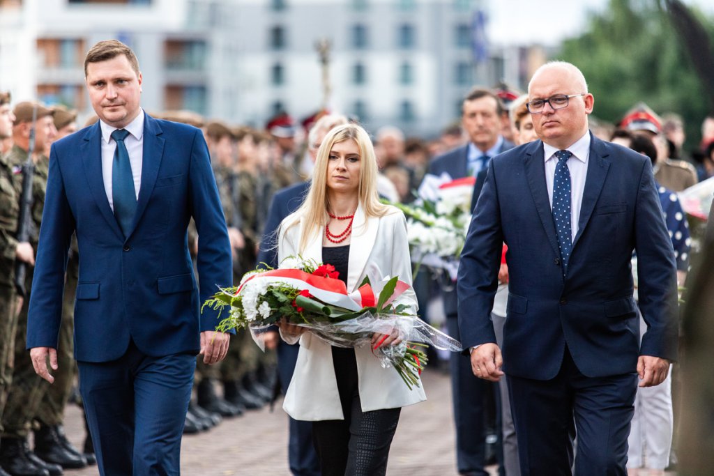 Miejskie uroczystości 77. rocznicy wybuchu Powstania Warszawskiego [01.08.2021] - zdjęcie #13 - eOstroleka.pl