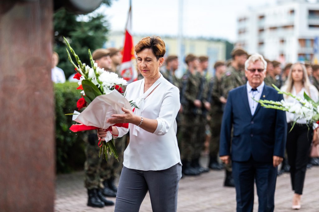 Miejskie uroczystości 77. rocznicy wybuchu Powstania Warszawskiego [01.08.2021] - zdjęcie #9 - eOstroleka.pl