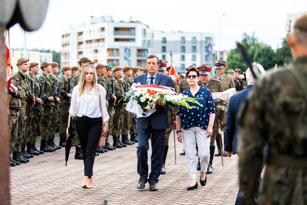 Miejskie uroczystości 77. rocznicy wybuchu Powstania Warszawskiego [01.08.2021] - zdjęcie #5 - eOstroleka.pl