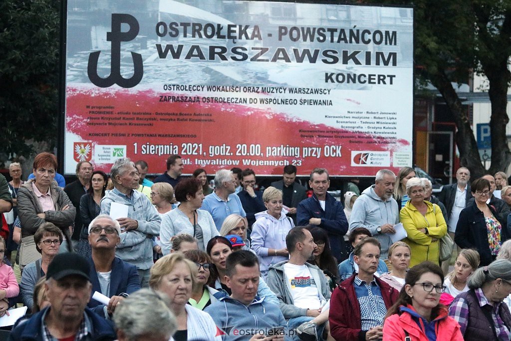 Koncert Ostrołęka Powstańcom Warszawskim [01.08.2021] - zdjęcie #12 - eOstroleka.pl