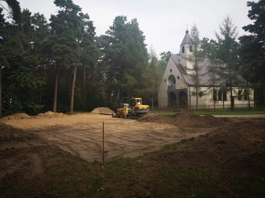 Ruszyły prace przy budowie prakingów w Kamiance - zdjęcie #1 - eOstroleka.pl