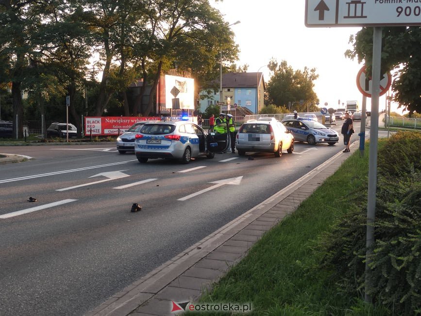 Wypadek przy wjeździe na most w Ostrołęce [09.08.2021] - zdjęcie #10 - eOstroleka.pl