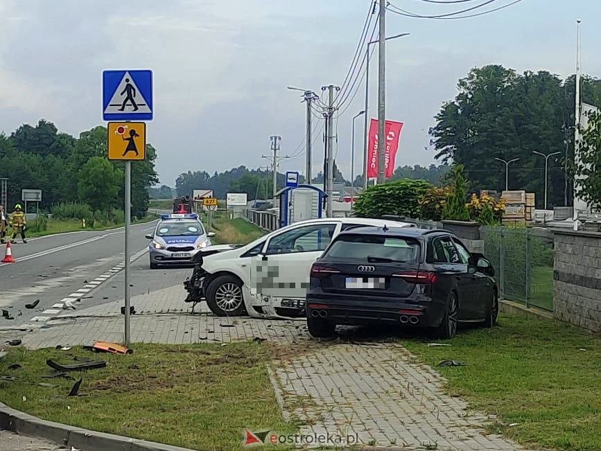 Wypadek w Zamościu [11.08.2021] - zdjęcie #3 - eOstroleka.pl