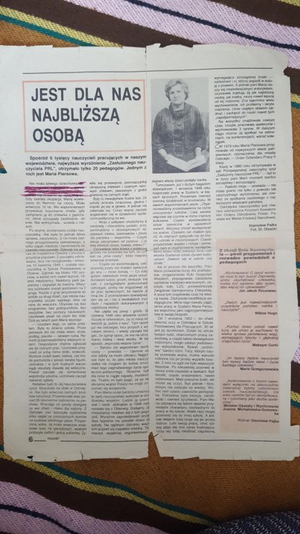 96. urodziny Marii Piersy, matki chrzestnej sztandaru Miasta Ostrołęki  - zdjęcie #9 - eOstroleka.pl