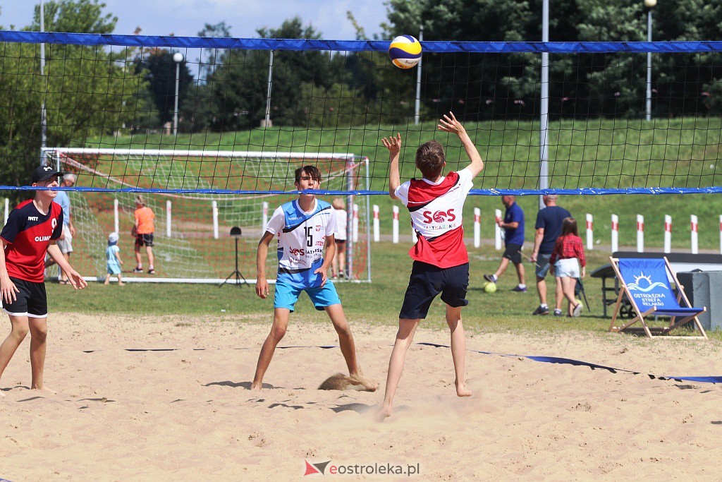 Sportowa niedziela na plaży miejskiej [15.08.2021] - zdjęcie #34 - eOstroleka.pl
