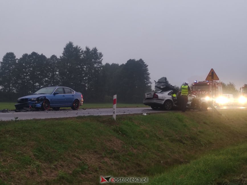 Wypadek w Wachu, gm. Kadzidło [16.09.2021] - zdjęcie #6 - eOstroleka.pl