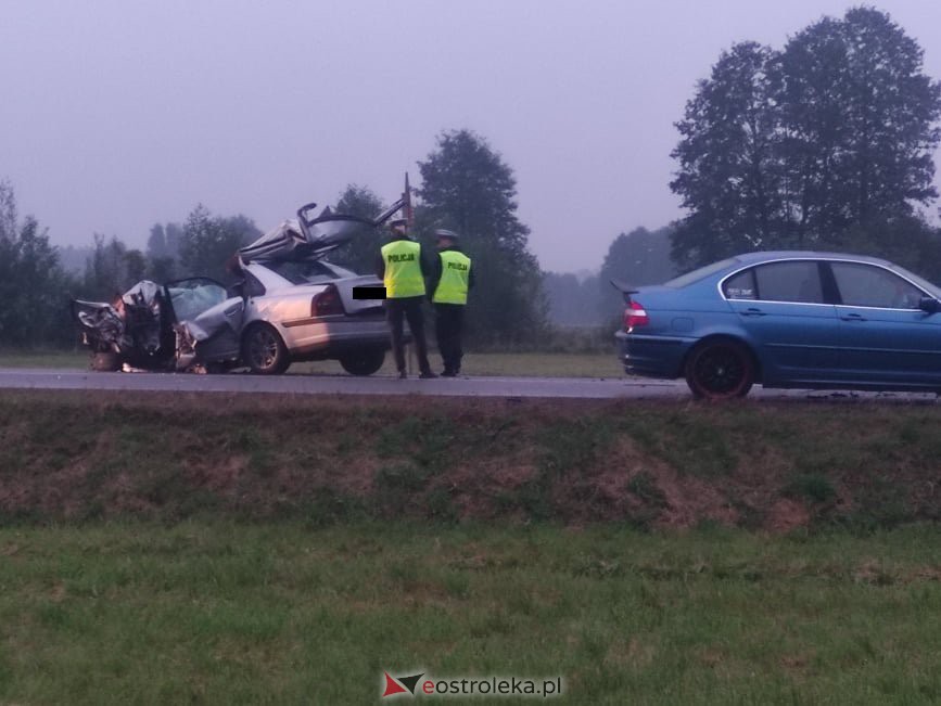 Wypadek w Wachu, gm. Kadzidło [16.09.2021] - zdjęcie #7 - eOstroleka.pl