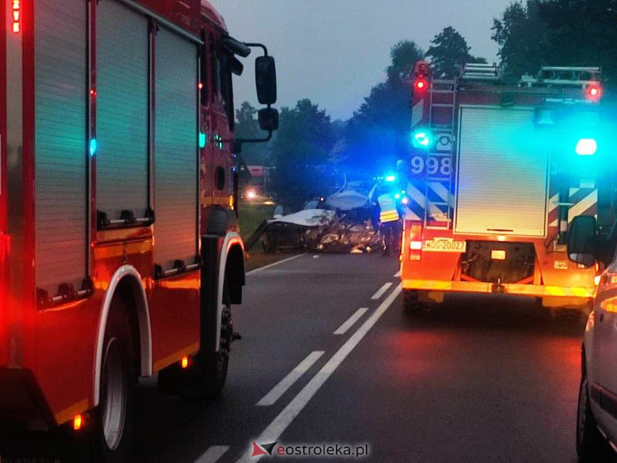 Wypadek w Wachu, gm. Kadzidło [16.09.2021] - zdjęcie #11 - eOstroleka.pl