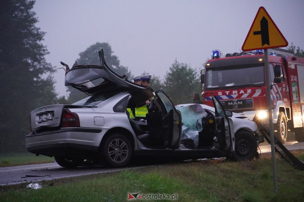 Wypadek w Wachu, gm. Kadzidło [16.09.2021] - zdjęcie #31 - eOstroleka.pl