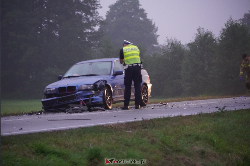 Wypadek w Wachu, gm. Kadzidło [16.09.2021] - zdjęcie #33 - eOstroleka.pl