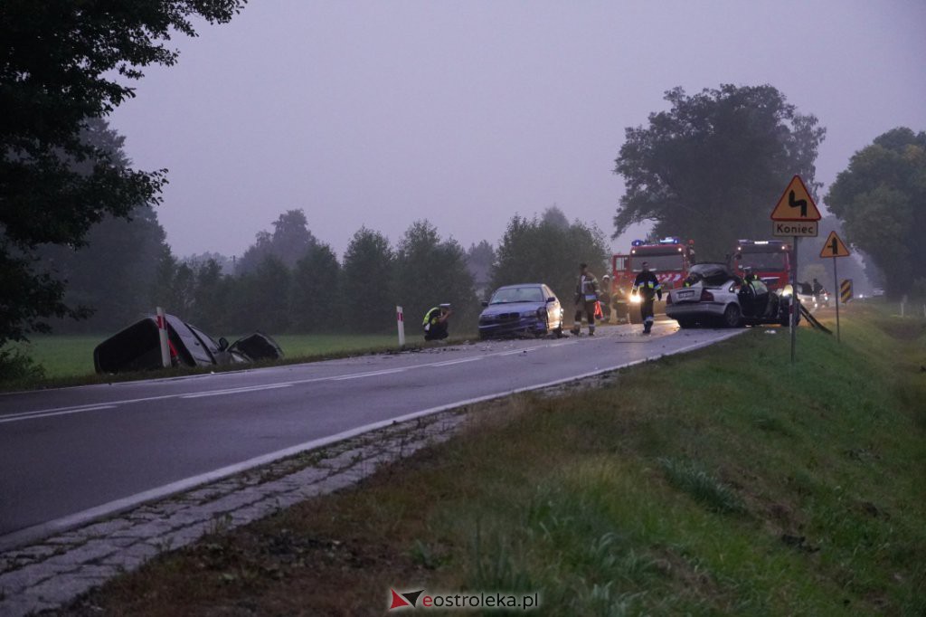 Wypadek w Wachu, gm. Kadzidło [16.09.2021] - zdjęcie #35 - eOstroleka.pl