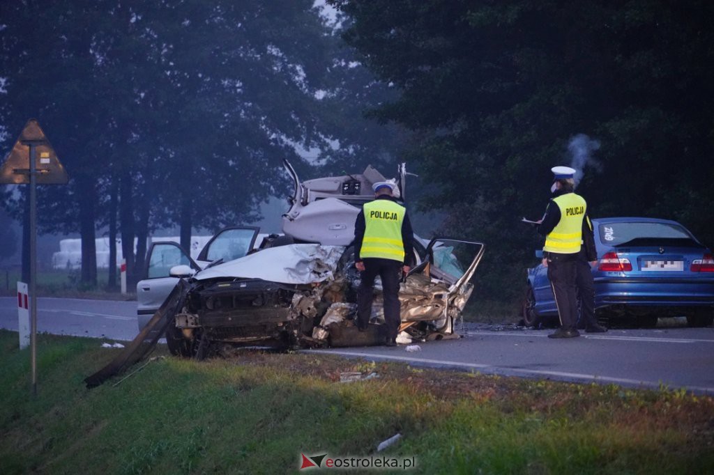 Wypadek w Wachu, gm. Kadzidło [16.09.2021] - zdjęcie #36 - eOstroleka.pl